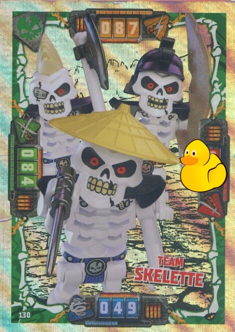 LEGO Ninjago Serie 4 | #130 Team Skelette