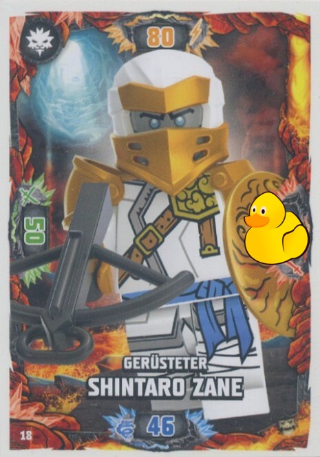 LEGO Ninjago Serie 6 Next Level | #018 Gerüsteter Shintaro Zane 