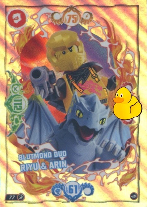 LEGO Ninjago Serie 10 |  #077 Blutmond Duo Riyu & Arin