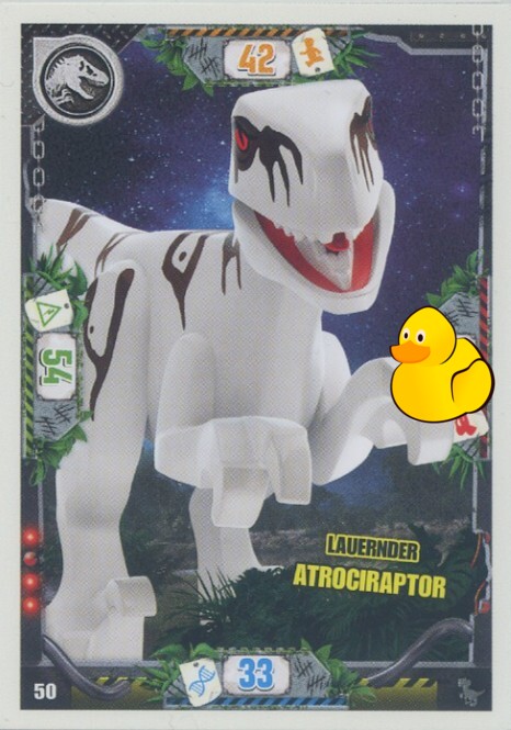 LEGO Jurassic World Serie 3 | #050 Lauernder Atrociraptor