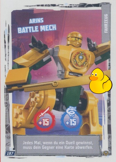 LEGO Ninjago Serie 9 Next Level  | #197 Arins Battle Mech