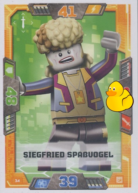 LEGO Nexo Knights Serie 2 | #034 Siegfried Spassvogel