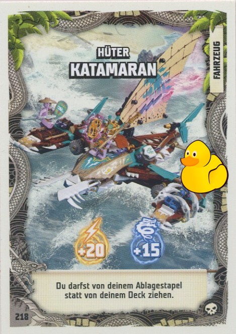 LEGO Ninjago Serie 6 | #218 Hüter Katamaran 