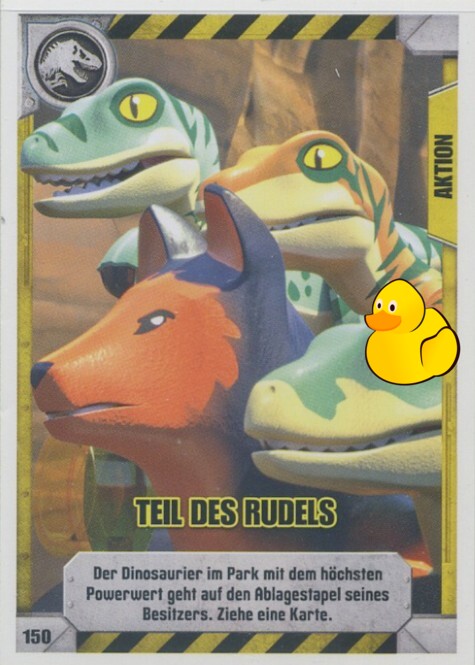 LEGO Jurassic World Serie 1 | #150 Teil des Rudels