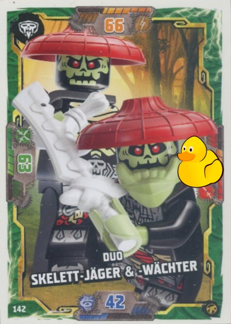 LEGO Ninjago Serie 8 Next Level | #142 Duo Skelett-Jäger & -Wächter