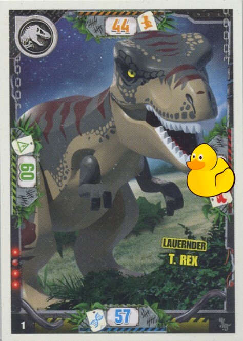 LEGO Jurassic World Serie 3 | #001 Lauernder T.Rex