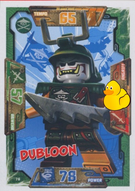 LEGO Ninjago Serie 1 | #076 Dubloon