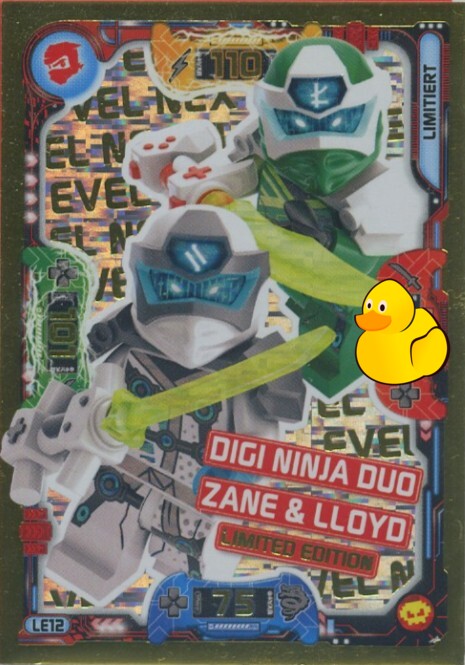 LEGO Ninjago Serie 5 Next Level | #LE12 Digi Ninja Duo Zane & Lloyd 