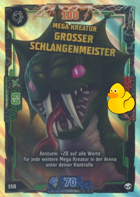 LEGO Ninjago Serie 6 | #150 Mega  Großer Schlangenmeister