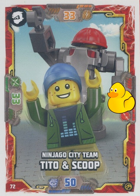 LEGO Ninjago Serie 7 | #072 Team Tito & Scoop