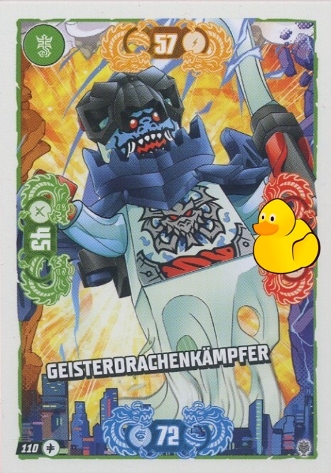 LEGO Ninjago Serie 11 | #110 Geisterdrachenkämpfer