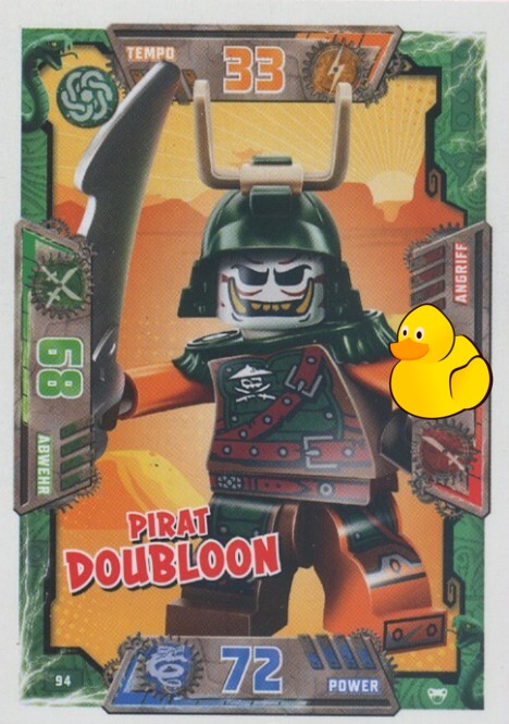 LEGO Ninjago Serie 2 | #094 Pirat Doubloon 