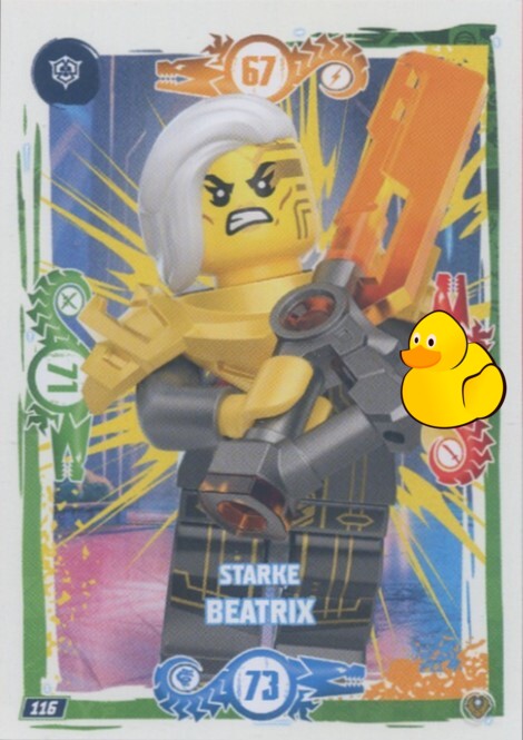 LEGO Ninjago Serie 9 Next Level  | #116 Starke Beatrix