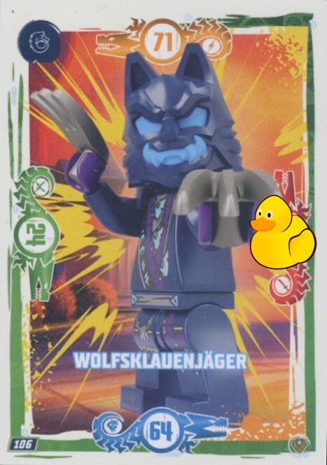 LEGO Ninjago Serie 9 Next Level  | #106 Wolfsklauenjäger