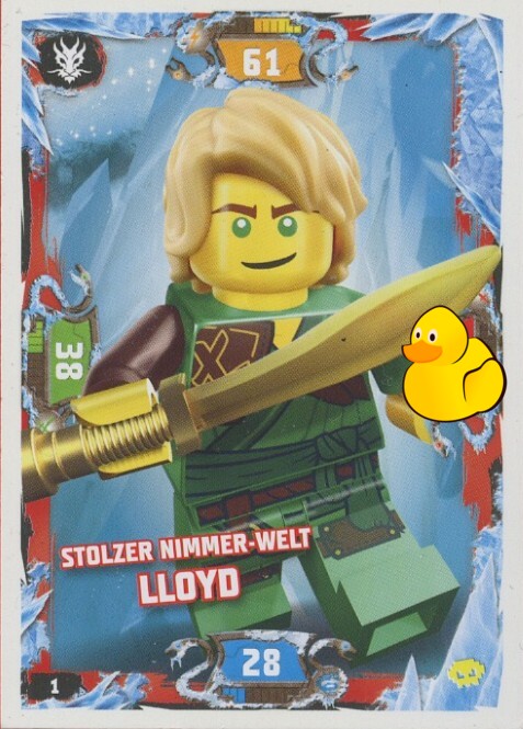 LEGO Ninjago Serie 5 Next Level | #001 Stolzer Nimmer-Welt Lloyd