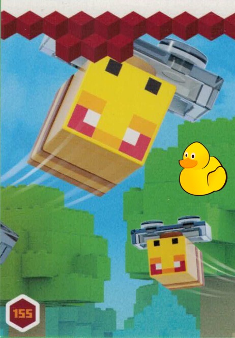 LEGO Minecraft Serie 3 | #155 Puzzlekarte Oberwelt 2