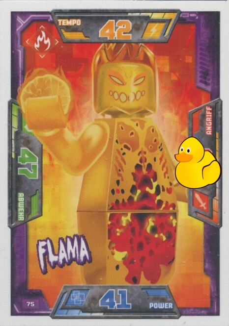 LEGO Nexo Knights Serie 1 | #075 Flama