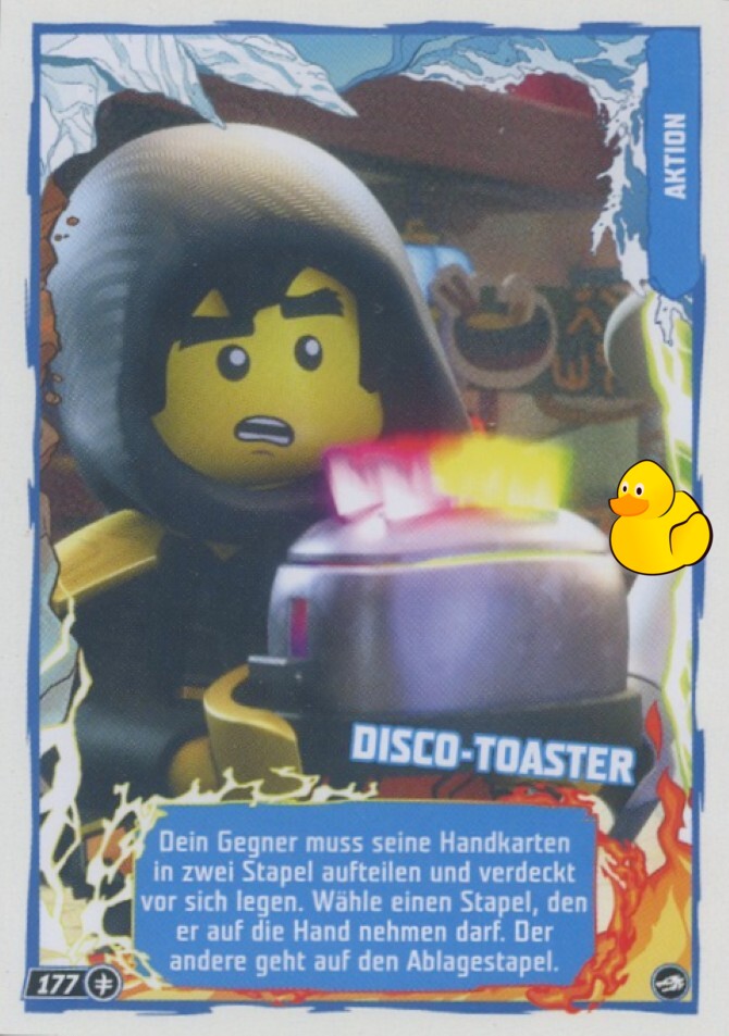 LEGO Ninjago Serie 10 |  #177 Disco-Toaster