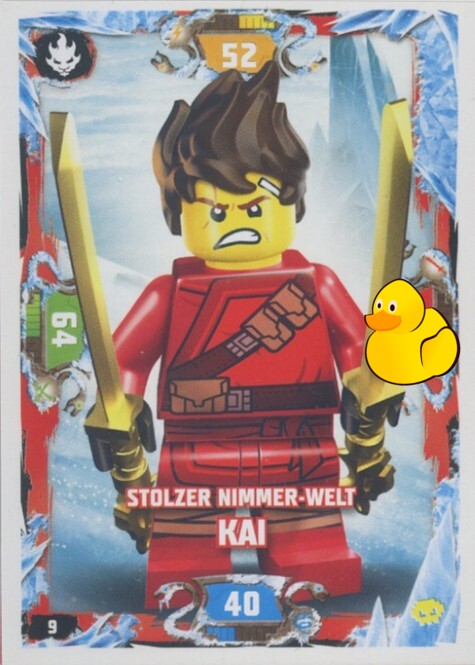 LEGO Ninjago Serie 5 Next Level | #009 Stolzer Nimmer-Welt Kai 