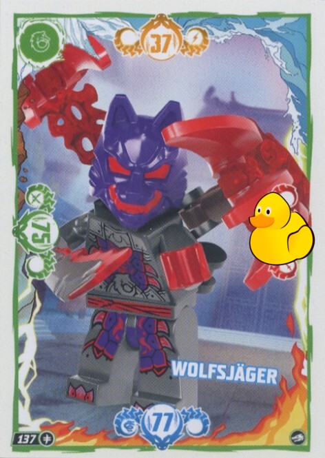 LEGO Ninjago Serie 10 |  #137 Wolfsjäger