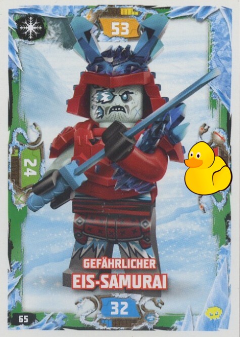 LEGO Ninjago Serie 5 Next Level | #065 Gefährlicher Eis-Samurai 