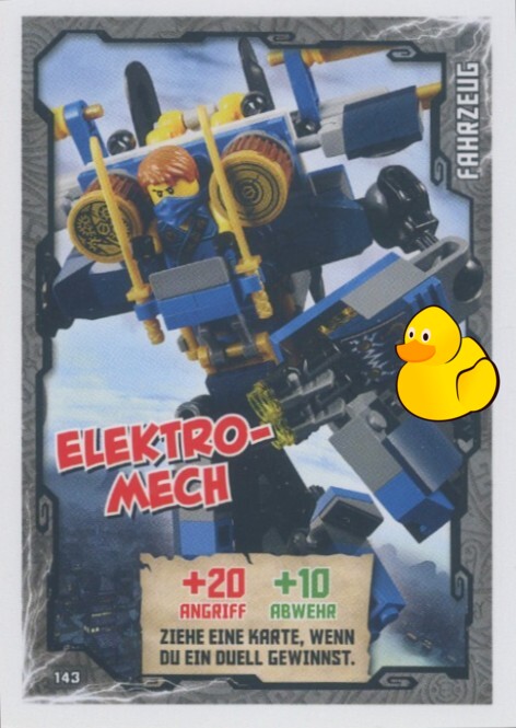 LEGO Ninjago Serie 1 | #143 Elektro-Mech 