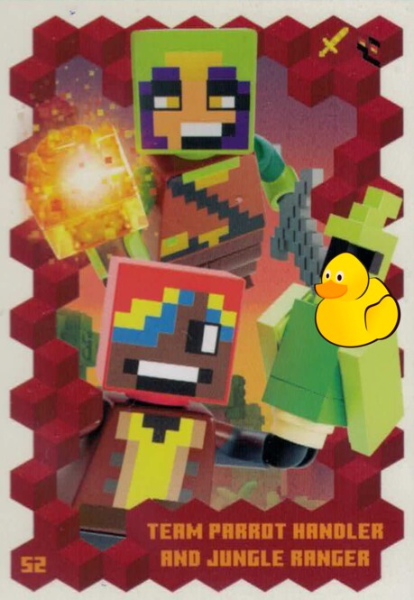 LEGO Minecraft Serie 3 | #052 Team Parrot Handler and Jungle Ranger