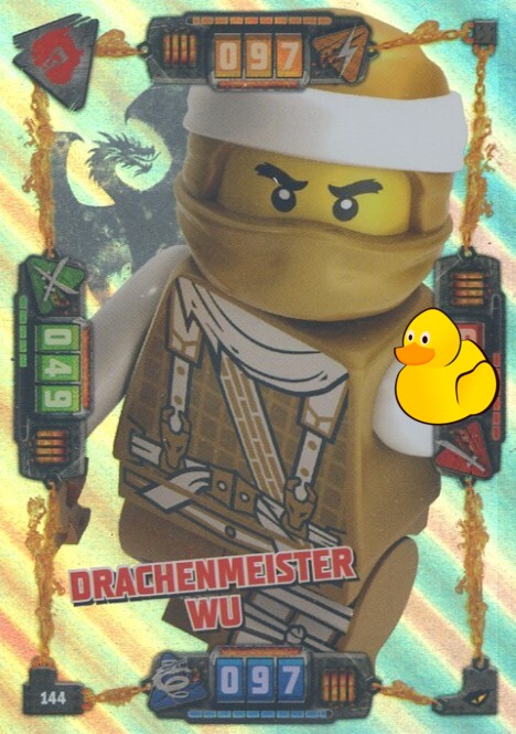 LEGO Ninjago Serie 4 | #144 Drachenmeister Wu