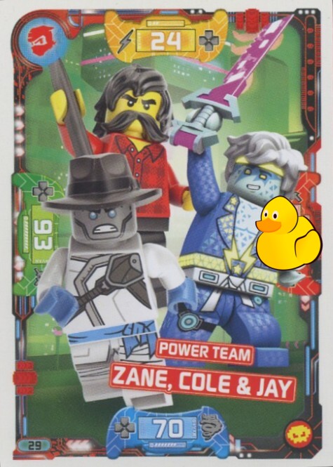 LEGO Ninjago Serie 5 Next Level | #029 Power Team Zane, Cole & Jay 