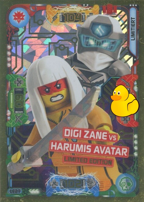 LEGO Ninjago Serie 5 | #LE027 Digi Zane vs Harumis Avatar 