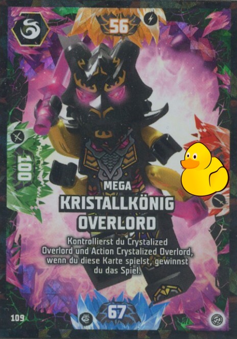 LEGO Ninjago Serie 8 | #109 Mega Kristallkönig Overlord