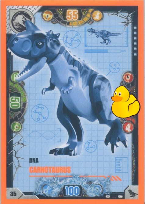 LEGO Jurassic World Serie 2 | #035 DNA Carnotaurus