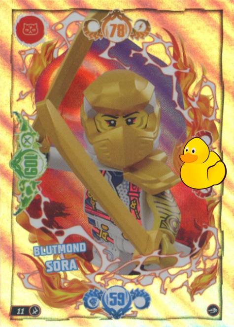 LEGO Ninjago Serie 10 |  #011 Blutmond Sora