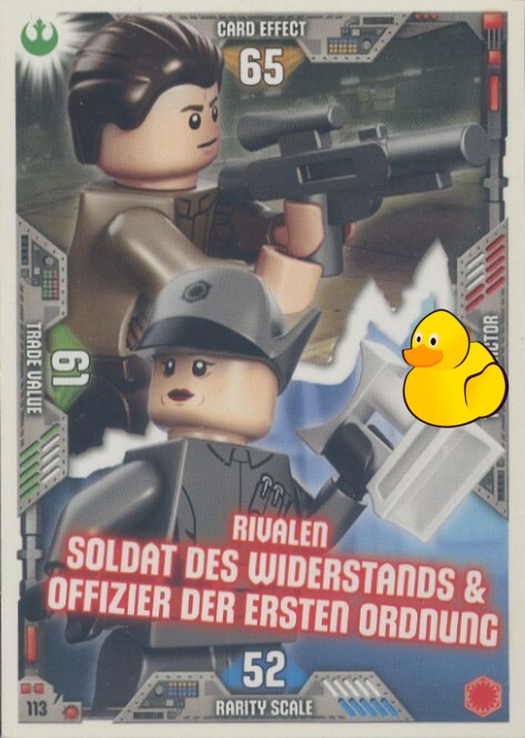 LEGO Star Wars TCC 2019 | #113 Rivalen Soldat des Widerstands & Offizier der Ersten Ordnung