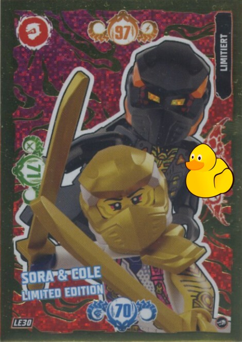 LEGO Ninjago Serie 10 |  #LE030 Sora & Cole