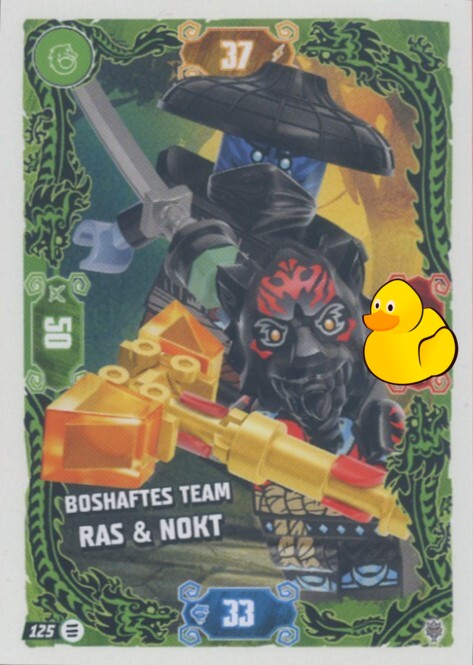 LEGO Ninjago Serie 11 | #125 Boshaftes Team Ras & Nokt