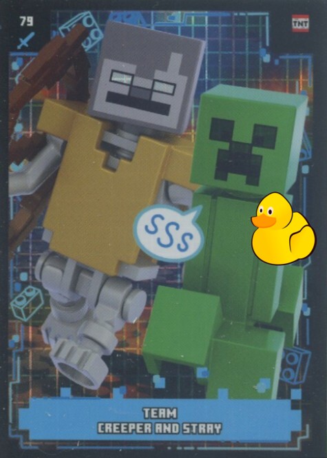 LEGO Minecraft Serie 2 |  #079 Team Creeper and Stray