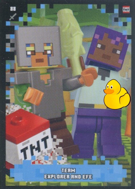 LEGO Minecraft Serie 2 |  #088 Team Explorer and Efe