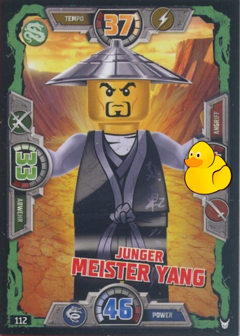LEGO Ninjago Serie 3 | #112 Junger Meister Yang 
