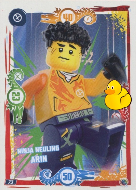 LEGO Ninjago Serie 9 | #073 Ninja Neuling Arin