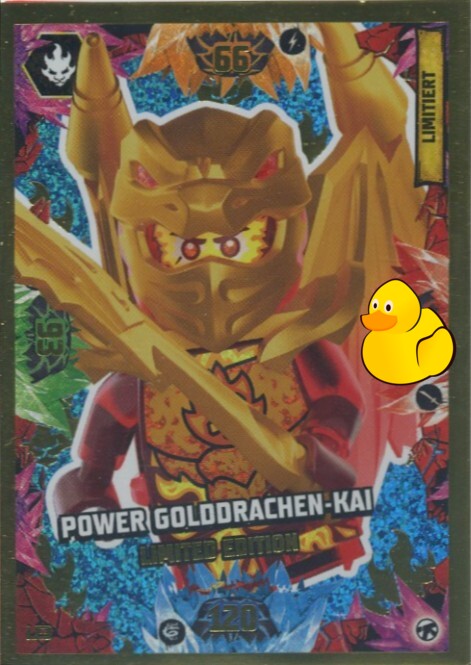 LEGO Ninjago Serie 8 Next Level | #LE03 Power Golddrachen-Kai