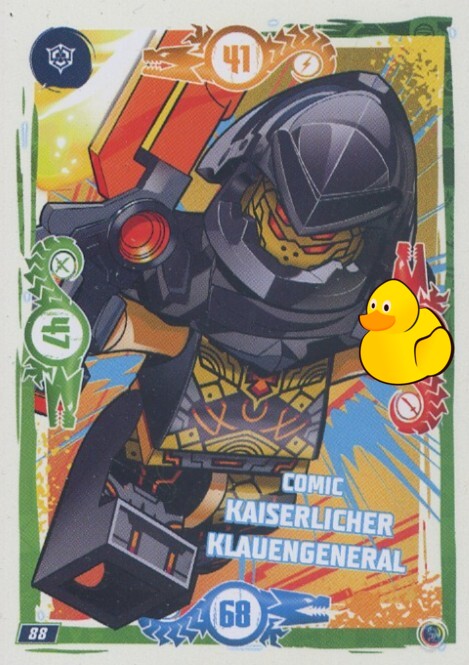 LEGO Ninjago Serie 9 | #088 Comic Kaiserlicher Klauengeneral