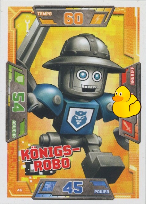 LEGO Nexo Knights Serie 1 | #046 Königs-Robo