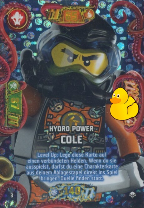 LEGO Ninjago Serie 7 Next Level | #003 Hydro Power Cole