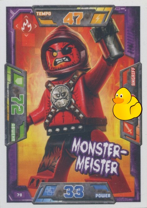 LEGO Nexo Knights Serie 1 | #078 Monster-Meister