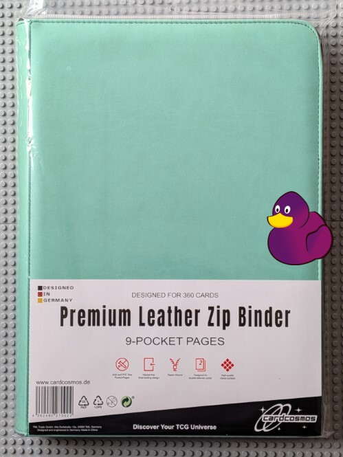 Premium-Sammelalbum mit Reißverschluss | Minzgrün