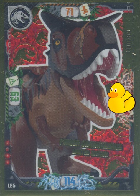 LEGO Jurassic World Serie 3 | #LE05 Power Carnotaurus