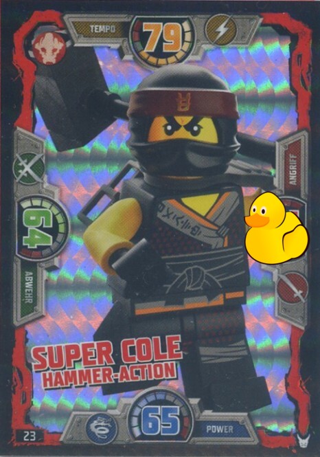 LEGO Ninjago Serie 3 | #023 Super Cole Hammer-Action