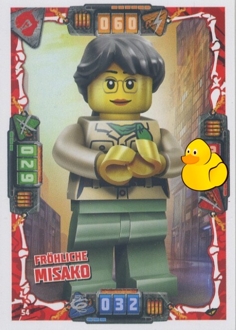 LEGO Ninjago Serie 4 | #054 Fröhliche Misako 