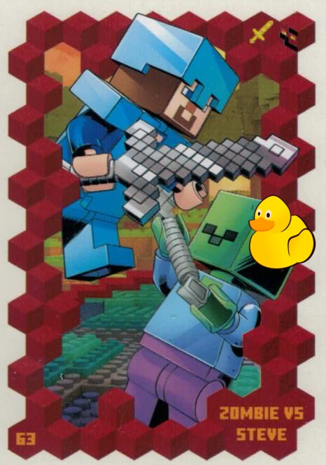 LEGO Minecraft Serie 3 | #063 Zombie vs Steve